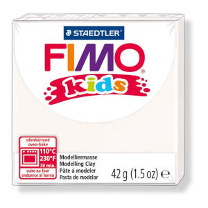 STAEDTLER FIMO kids 8030 Modelliermasse - weiß - 42 g