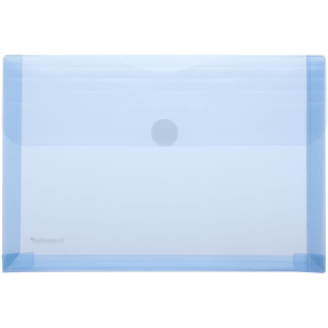 FolderSys Sichttasche - DIN A5 - blau transparent