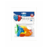 STYLEX Luftballons - Herzlichen Glückwunsch - 65 cm - farbig - 6 Stück