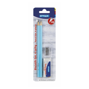 Stylex Bleistift Set - Härtegrad HB - 4-teilig