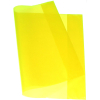 STYLEX Heftumschlag - DIN A4  - PP - transparent-gelb