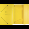 STYLEX Postmappe - DIN A4 - PP - mit Gummizug - gelb
