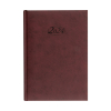 Stylex Buchkalender - DIN A5 - 2024 - 400 Seiten - bordeaux