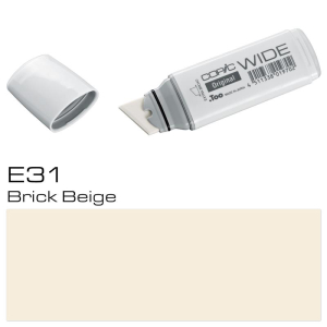 COPIC Wide Marker E31 - Brick Beige