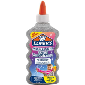 Elmers Glitzer-Bastelkleber - 177 ml - silber