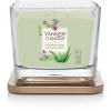 Yankee Candle Mittlere 3 Docht Quadrat Kerze -  Cactus Flower and Agave 347 g