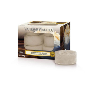 Yankee Candle Classic Tea Lights Coconut Rice Cream 12...