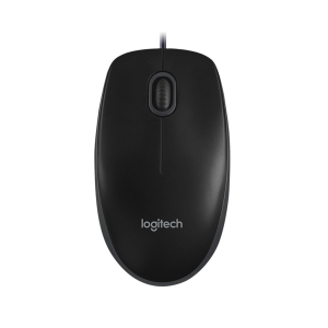 Logitech B100 Optical USB Mouse - black