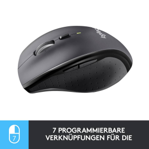Logitech M705 Marathon Wireless Mouse - grau schwarz