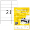 TopStick 8707 Universal-Etiketten - 70 x 41 mm - weiß - 2.100 Stück