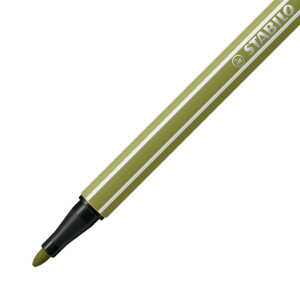 STABILO Pen 68 Filzstift - 1 mm - schlammgrün