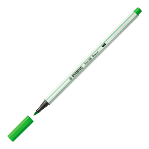 STABILO Pen 68 brush Premium-Filzstift - hellgrün