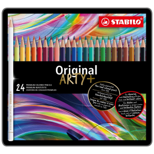 STABILO Original Premium-Buntstift ARTY - 24er Metalletui
