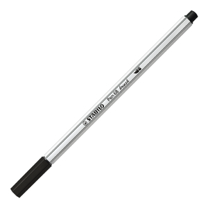 STABILO Pen 68 brush Premium-Filzstift - 18er Kunststoffetui