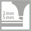 STABILO BOSS MINI Textmarker - 2+5 mm - Pastellove 2.0 - 6er Etui