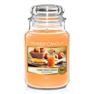 Yankee Candle Classic Large Jar Farm Fresh Peach 623 g