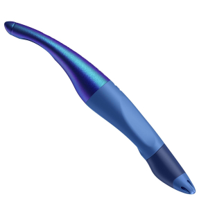 STABILO EASYoriginal Holograph - ergonomischer Tintenroller - 0,5 mm - blau - Linkshänder
