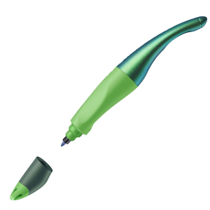 STABILO EASYoriginal Holograph - ergonomischer Tintenroller - 0,5 mm - grün - Rechtshänder