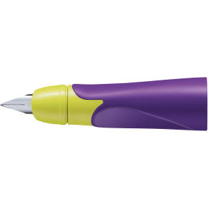 STABILO EASYbirdy Griffstück - Feder M - Rechtshänder - violett + gelb