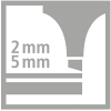 STABILO BOSS MINI Textmarker - 2+5 mm - 3er Set 1