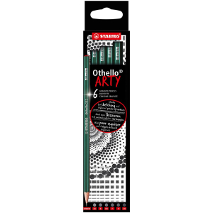 STABILO Othello Bleistift - Arty - 6er Set