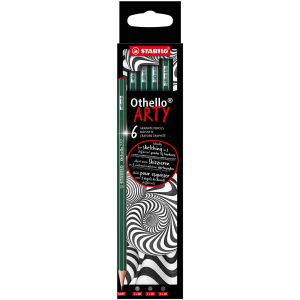 STABILO Othello Bleistift - Arty - 6er Set