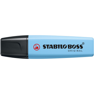 STABILO BOSS Textmarker - 2+5 mm - pastell himmlisches blau