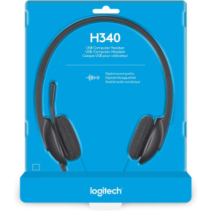 Logitech H340 - USB Headset - schwarz