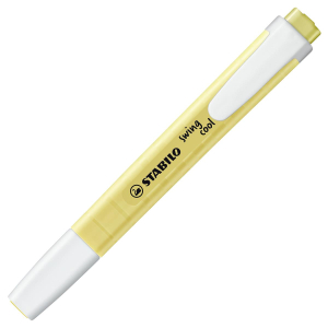 STABILO swing cool Textmarker - 1+4 mm - pudriges Gelb pastell