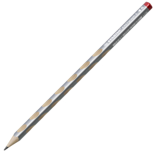 STABILO EASYgraph S Bleistift - Rechtshänder - Härtegrad HB - silber