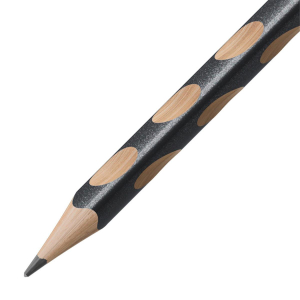STABILO EASYgraph S Bleistift - Rechtshänder - Härtegrad HB - metallic graphit