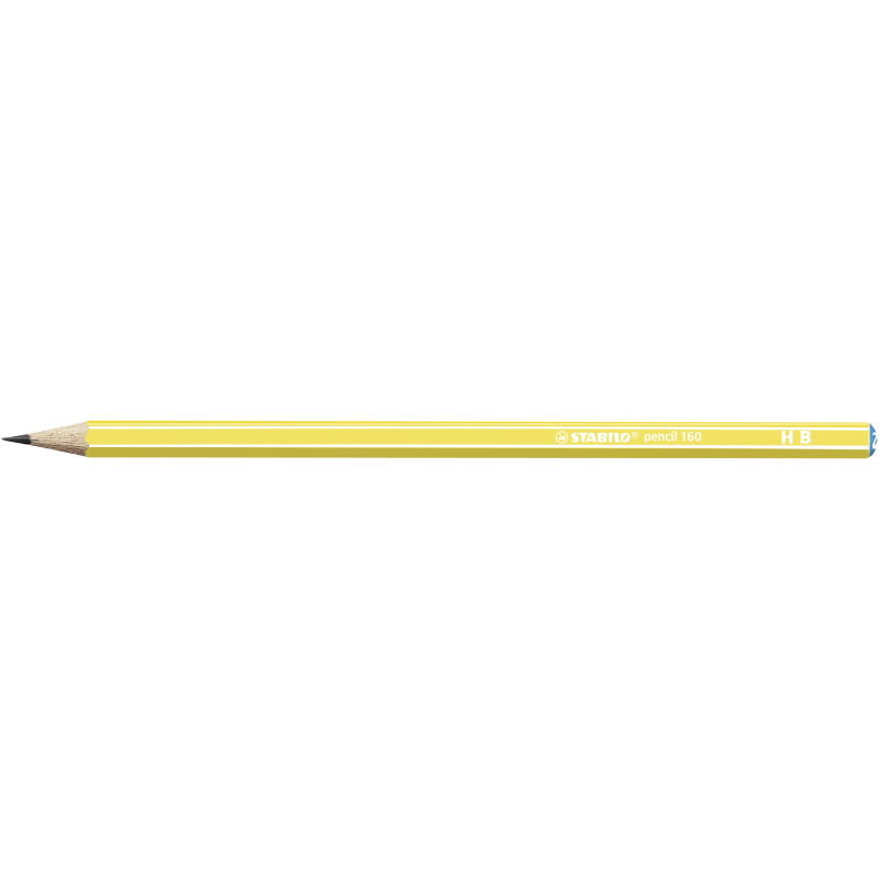 STABILO Pencil 160 Bleistift - Härtegrad HB - gelb