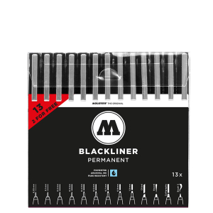 Molotow Blackliner - Complete Set 13
