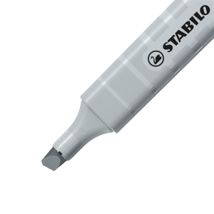 STABILO swing cool Textmarker - 1+4 mm - Seidengrau