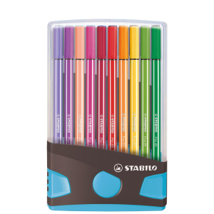 STABILO Pen 68 Filzstift - 1 mm - 20er ColorParade -...