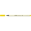 STABILO Pen 68 brush Premium-Filzstift - zitronengelb
