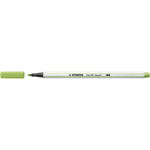 STABILO Pen 68 brush Premium-Filzstift - pistazie