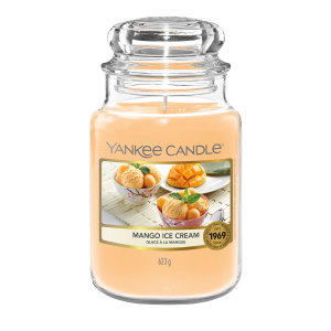Yankee Candle Classic Large Jar Mango Ice Cream 623g
