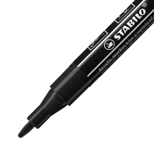 STABILO FREE Acrylic T100 Acrylmarker - 1-2 mm - schwarz