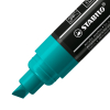 STABILO FREE Acrylic T800C Acrylmarker - 4-10 mm - blaugrün