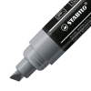 STABILO FREE Acrylic T800C Acrylmarker - 4-10 mm - dunkelgrau