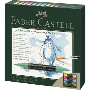 Faber-Castell Albrecht D&uuml;rer Aquarellmarker - 10er Etui