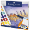 Faber-Castell Aquarellfarben in Näpfchen - 48er Etui