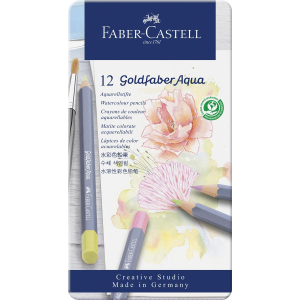 Faber-Castell Aquarellfarbstift Gofa Aqua Pastell - 12er...