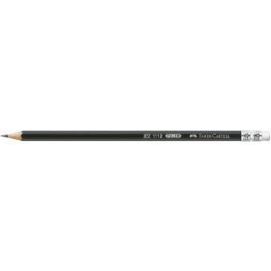 Faber-Castell 1112 Bleistift - mit Radiergummi - HB