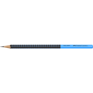 Faber-Castell Bleistift Grip 2001 - Two Tone - schwarz/blau