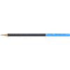Faber-Castell Grip 2001 Bleistift - Two Tone - schwarz + blau