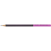 Faber-Castell Grip 2001 Bleistift - Two Tone - schwarz + pink
