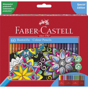 Faber-Castell Buntstift - 60er Kartonetui