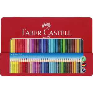 Faber-Castell Buntstift Colour Grip - 36er Metalletui
